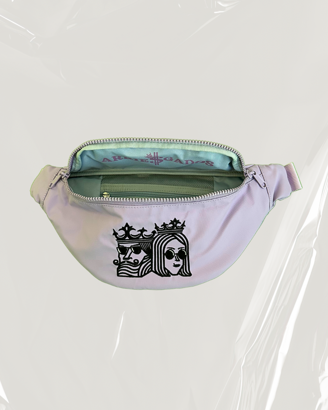 CANGURO LILA IMPERMIABLE