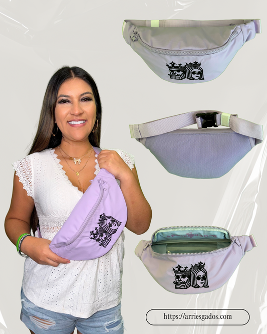 CANGURO LILA IMPERMIABLE